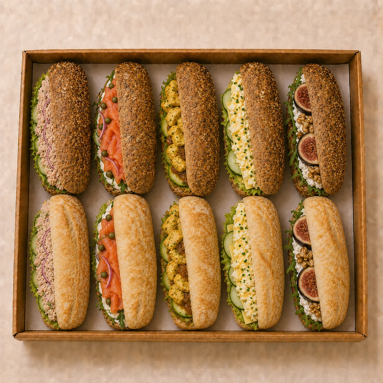 10 Buns of Your Choice