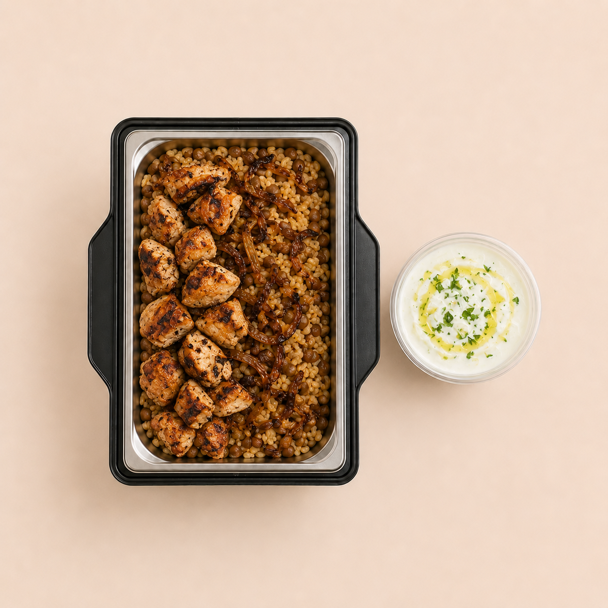 Chicken Mujaddara Bowl