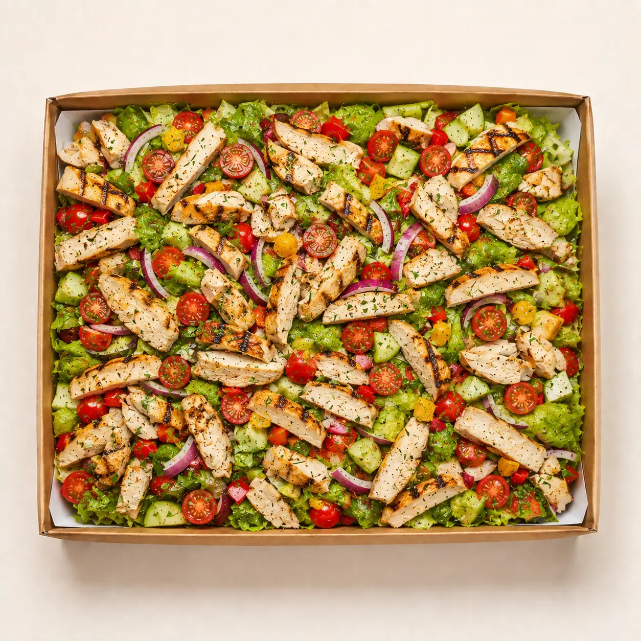 Grilled Chicken Salad Platter